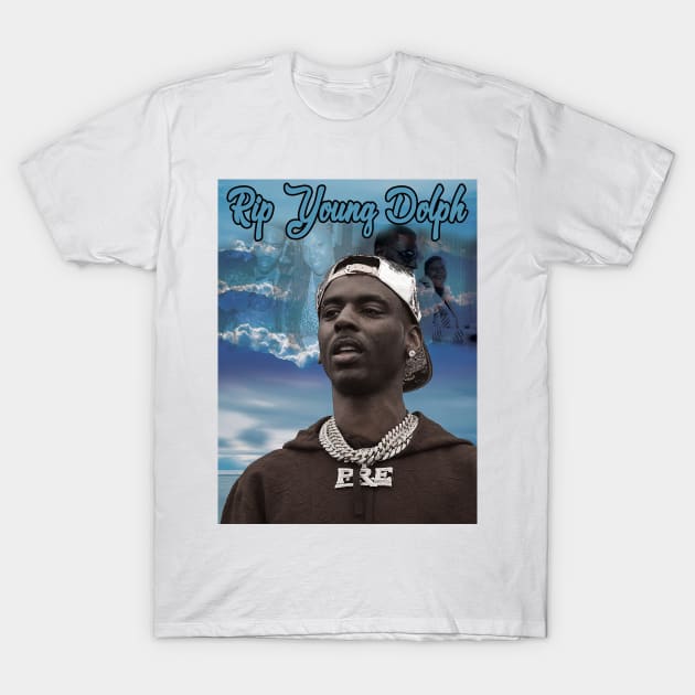 RIP Young Dolph T-Shirt by Rockem